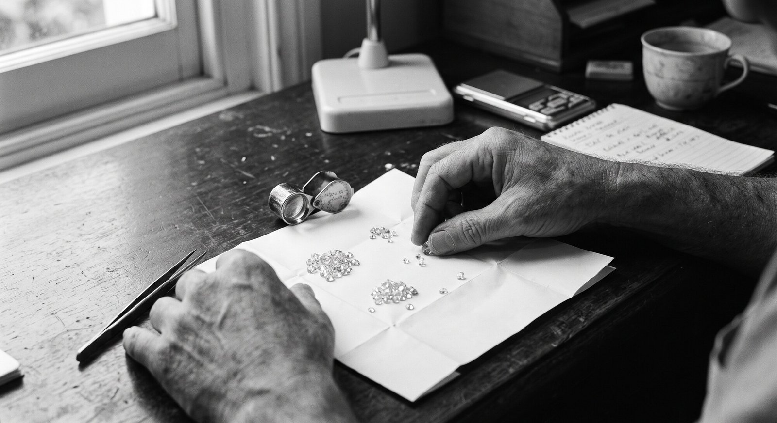 Audrey's diamond jewellery