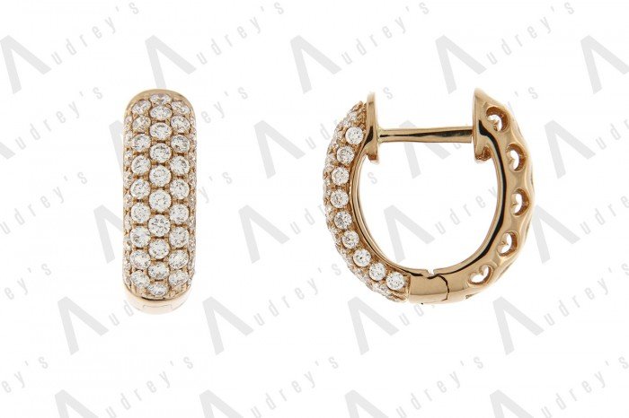 18 KARAT DIAMOND EARRING
