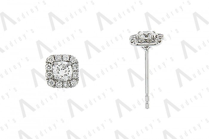 18 KARAT DIAMOND EARRING