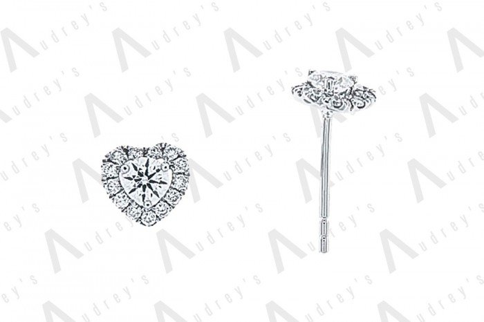 18 KARAT DIAMOND EARRING