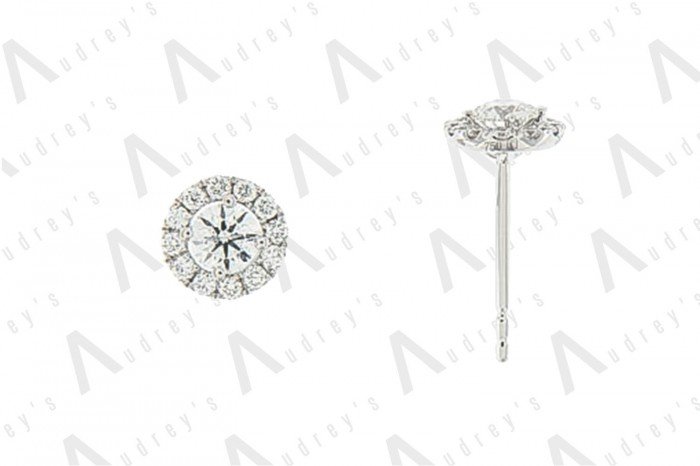 18 KARAT DIAMOND EARRING