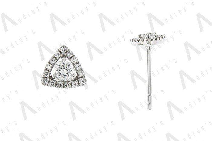 18 KARAT DIAMOND EARRING