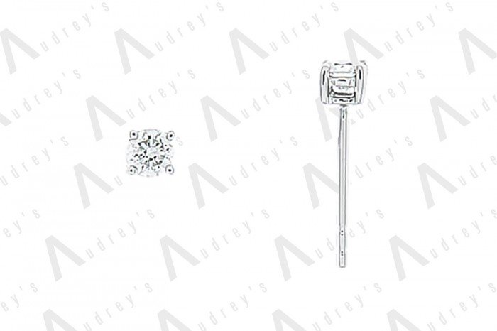 18 KARAT DIAMOND EARRING