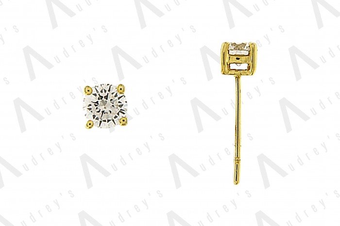 18 KARAT DIAMOND EARRING