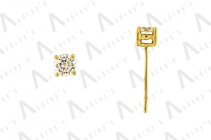 18 KARAT DIAMOND EARRING