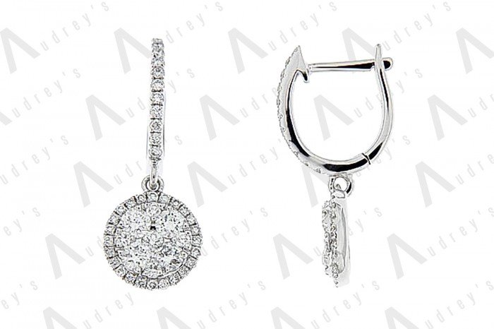 18 KARAT DIAMOND EARRING