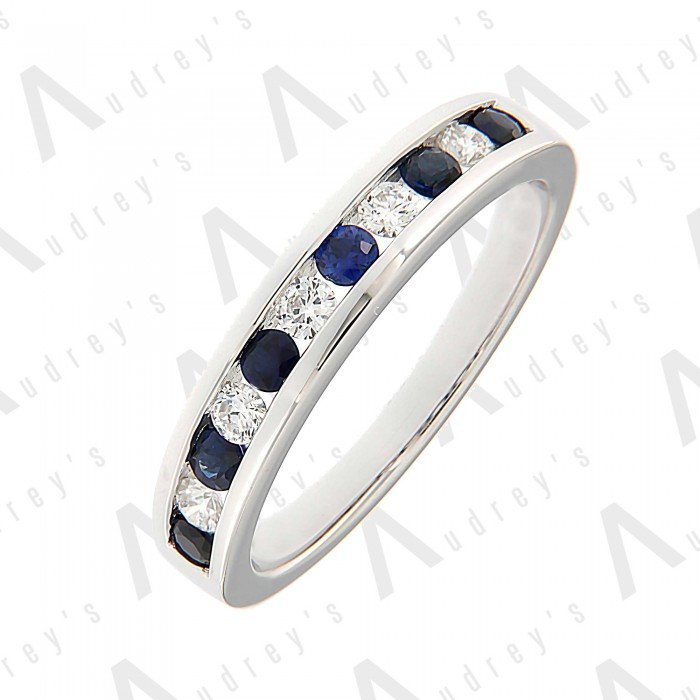 18K WHITE GOLD BAND