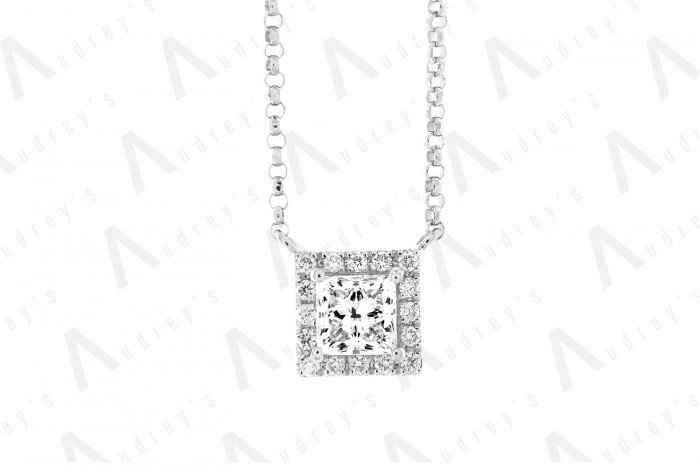 18 KARAT DIAMOND NECKLACE
