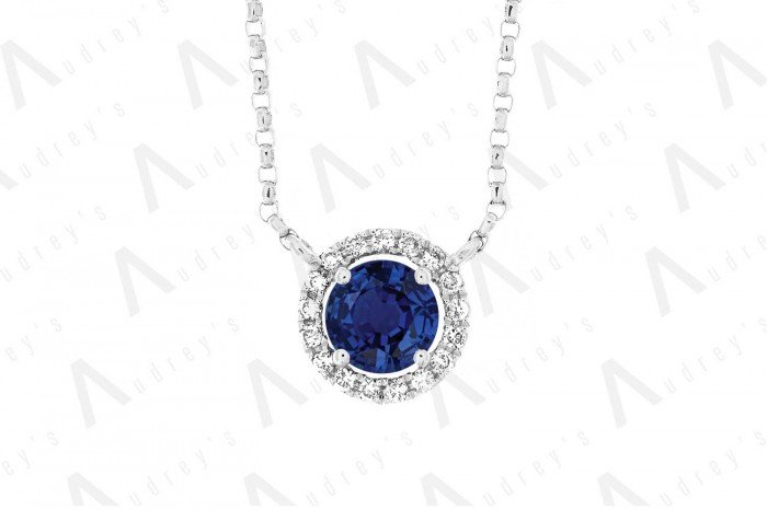 18 KARAT DIAMOND AND GEMSTONE NECKLACE