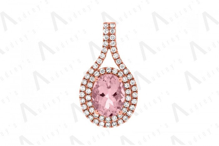 18 KARAT DIAMOND AND GEMSTONE NECKLACE