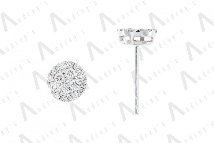 18 KARAT DIAMOND EARRING