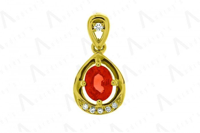 18 KARAT DIAMOND AND GEMSTONE NECKLACE