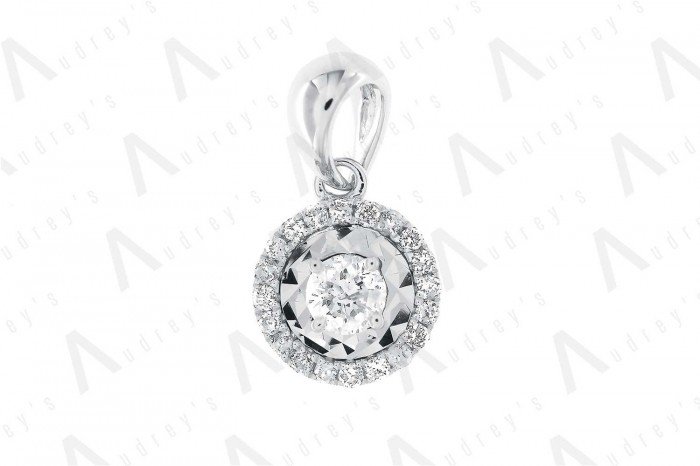 18 KARAT DIAMOND PENDANT
