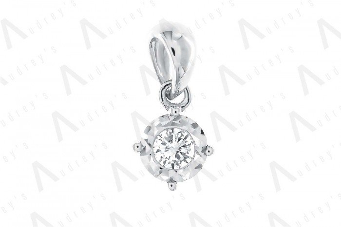 18 KARAT DIAMOND PENDANT