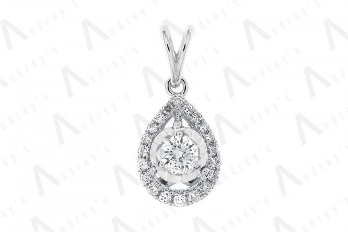 18 KARAT DIAMOND PENDANT