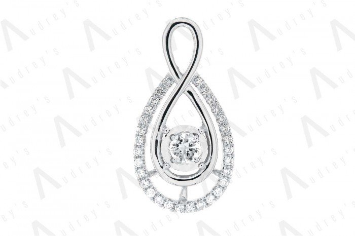 18 KARAT DIAMOND PENDANT