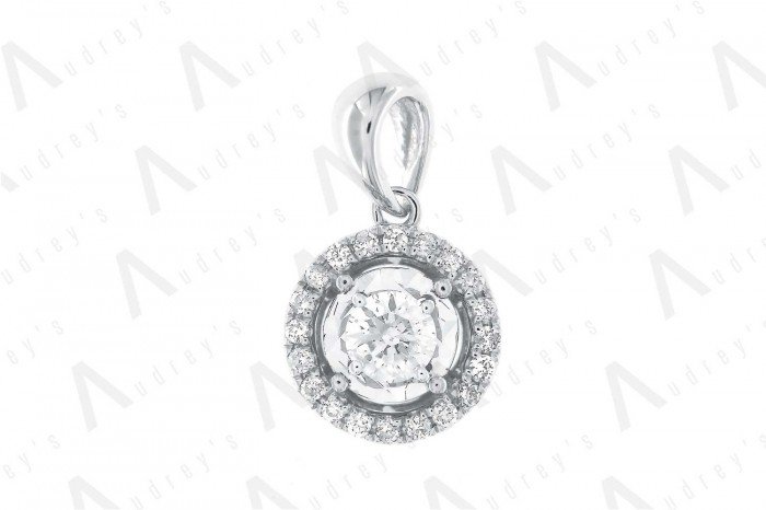 18 KARAT DIAMOND PENDANT