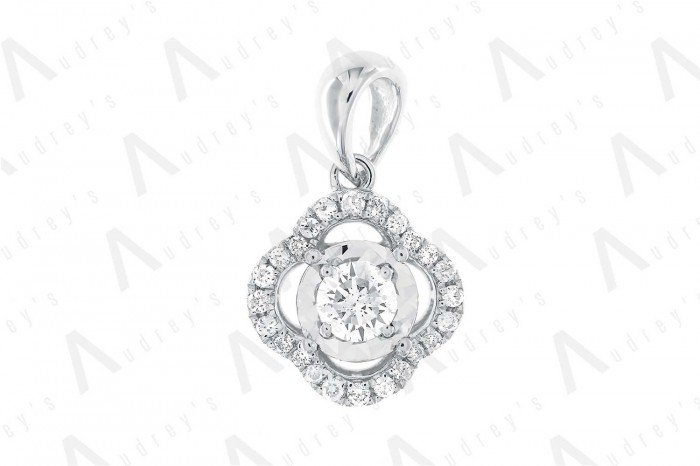 18 KARAT DIAMOND PENDANT