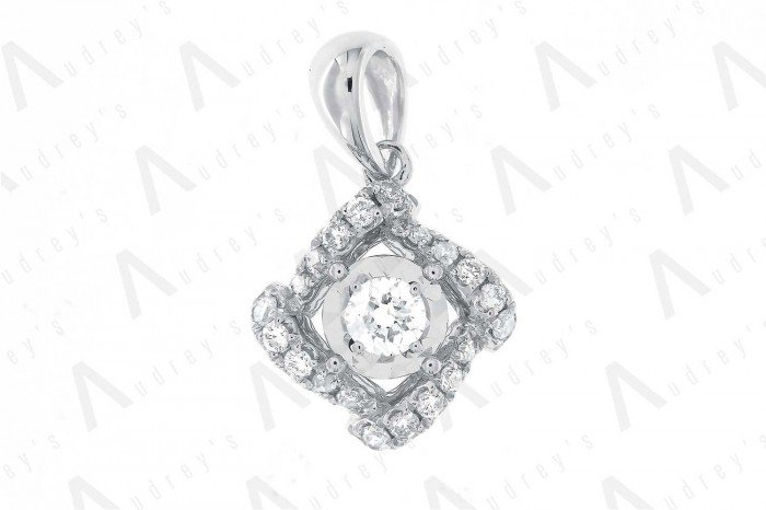 18 KARAT DIAMOND PENDANT