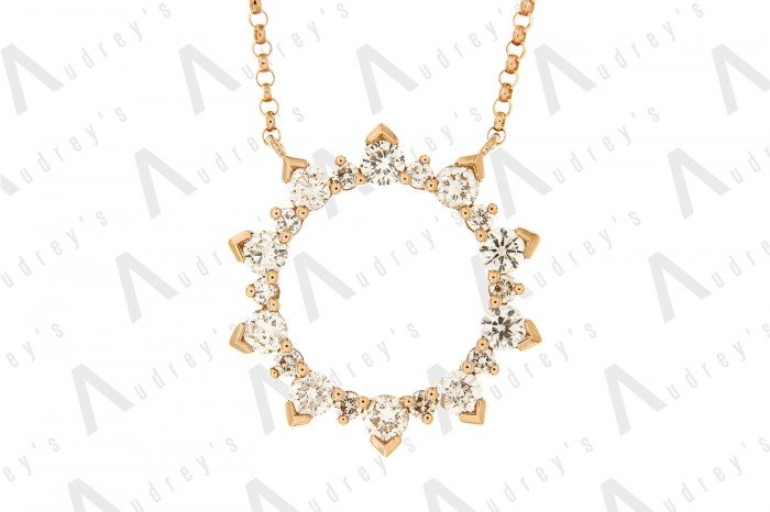 18 KARAT DIAMOND NECKLACE