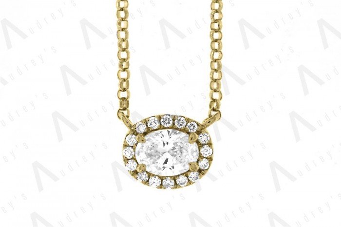 18 KARAT DIAMOND NECKLACE