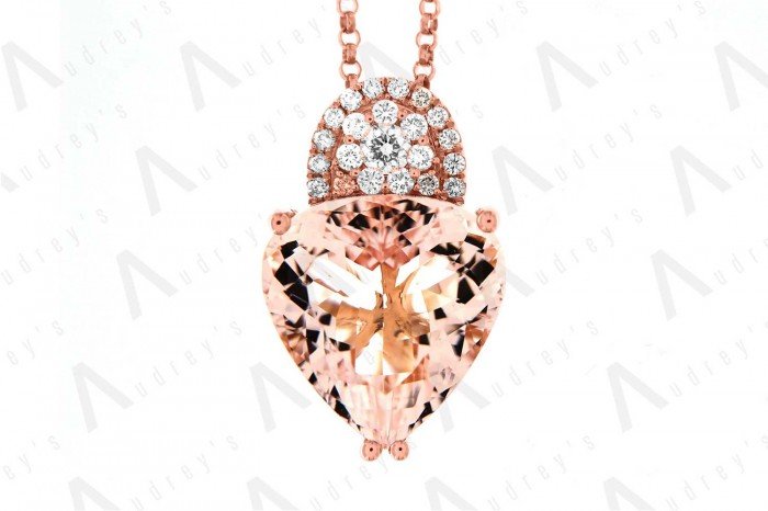 18 KARAT DIAMOND AND GEMSTONE NECKLACE