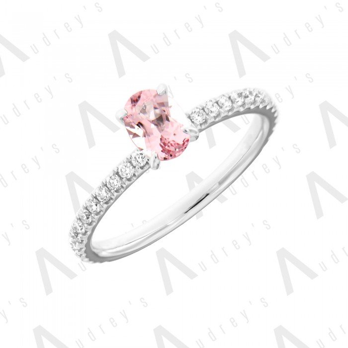 18 KARAT DIAMOND AND GEMSTONE RING