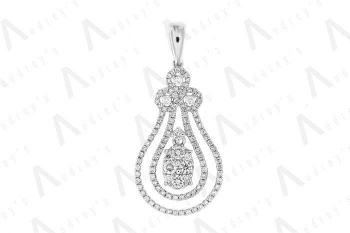18 KARAT DIAMOND PENDANT