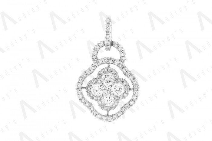 18 KARAT DIAMOND PENDANT