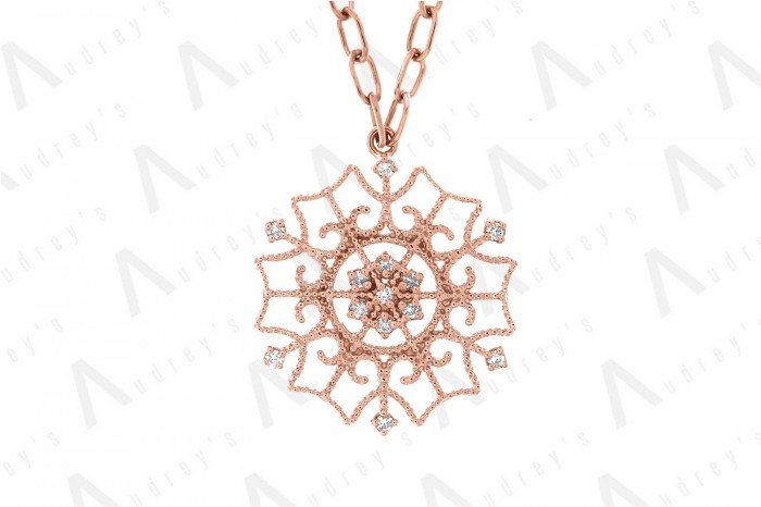 18 KARAT DIAMOND NECKLACE