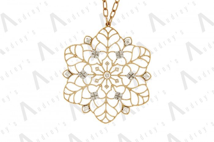 18 KARAT DIAMOND NECKLACE