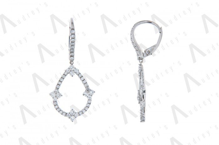 18 KARAT DIAMOND EARRING