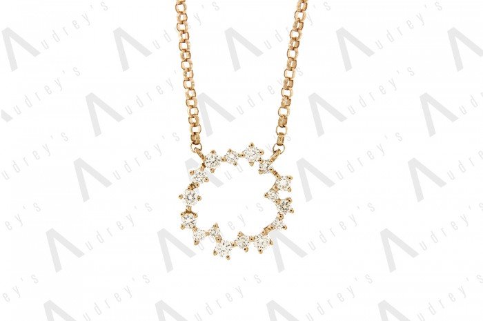 18 KARAT DIAMOND NECKLACE