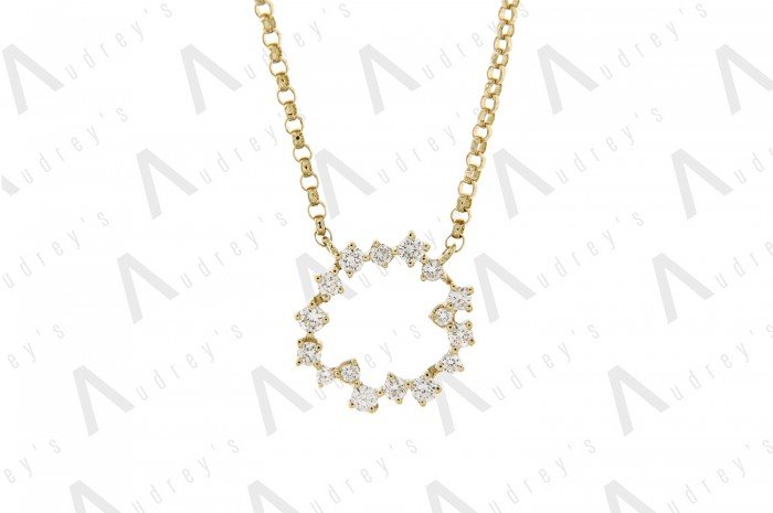 18 KARAT DIAMOND NECKLACE
