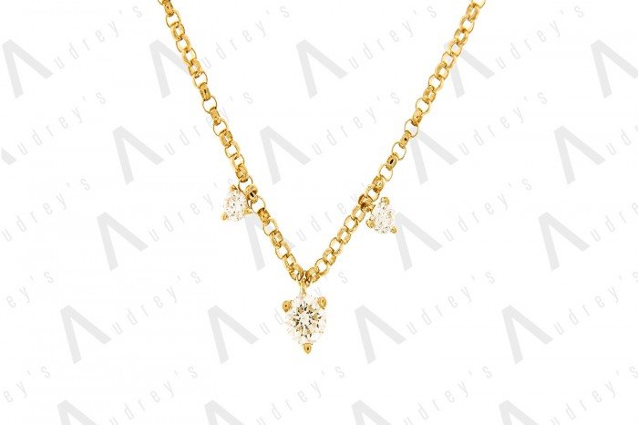 18 KARAT DIAMOND NECKLACE