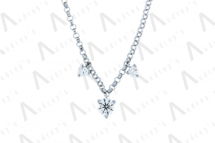 18 KARAT DIAMOND NECKLACE