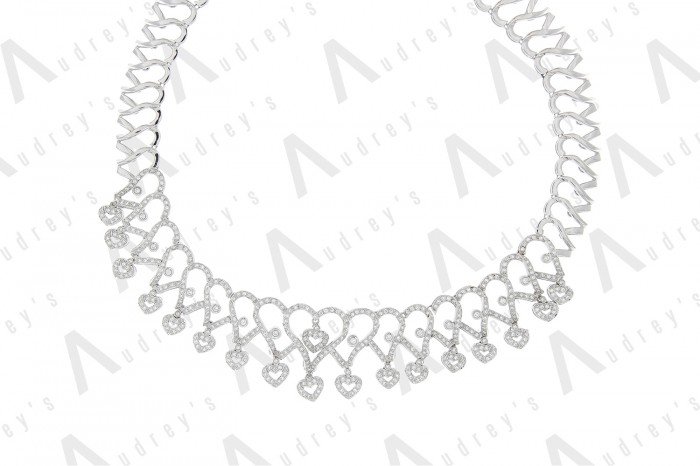 18 KARAT DIAMOND NECKLACE