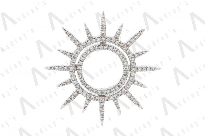18 KARAT DIAMOND PENDANT