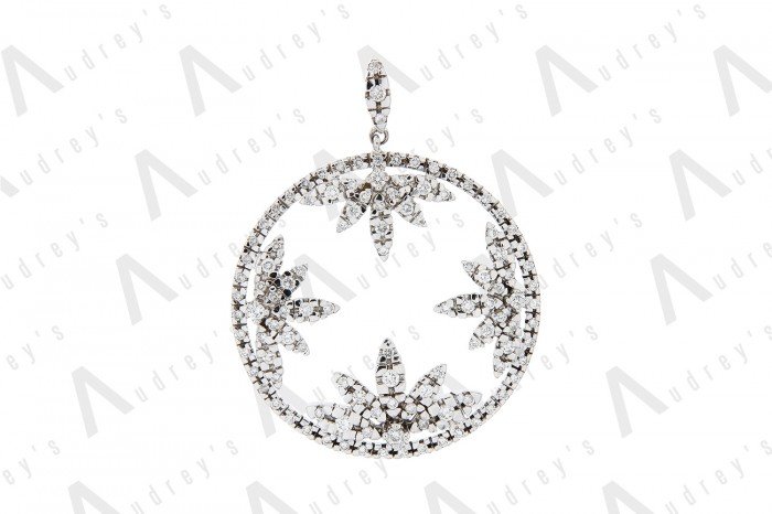 18 KARAT DIAMOND PENDANT