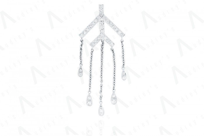 18 KARAT DIAMOND PENDANT