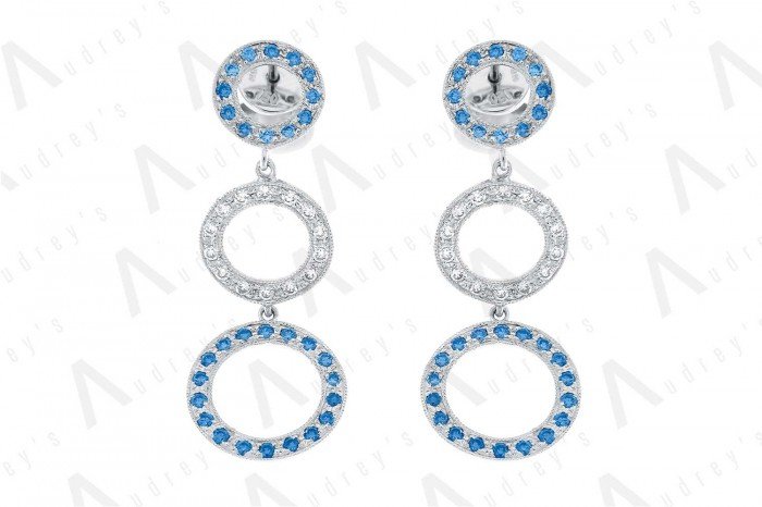 18 KARAT DIAMOND EARRING