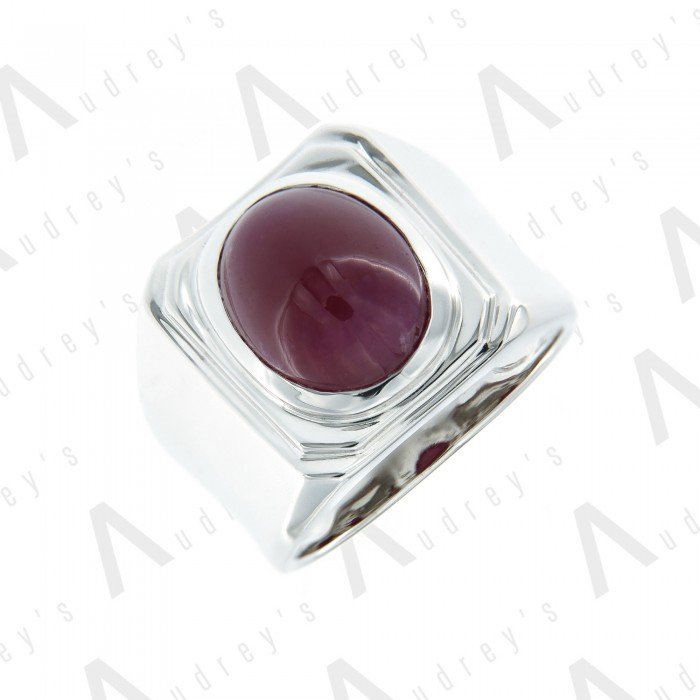 9 KARAT DIAMOND AND GEMSTONE RING