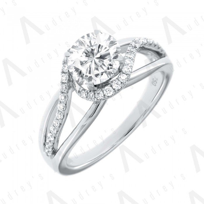 18K ANITA DIAMOND RING