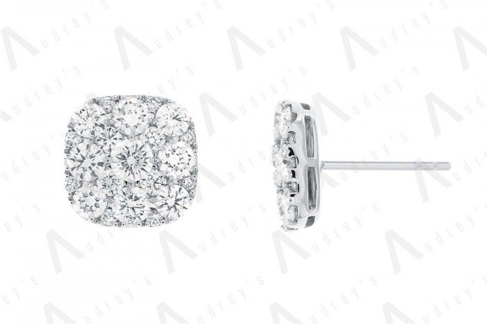 18 KARAT DIAMOND EARRING