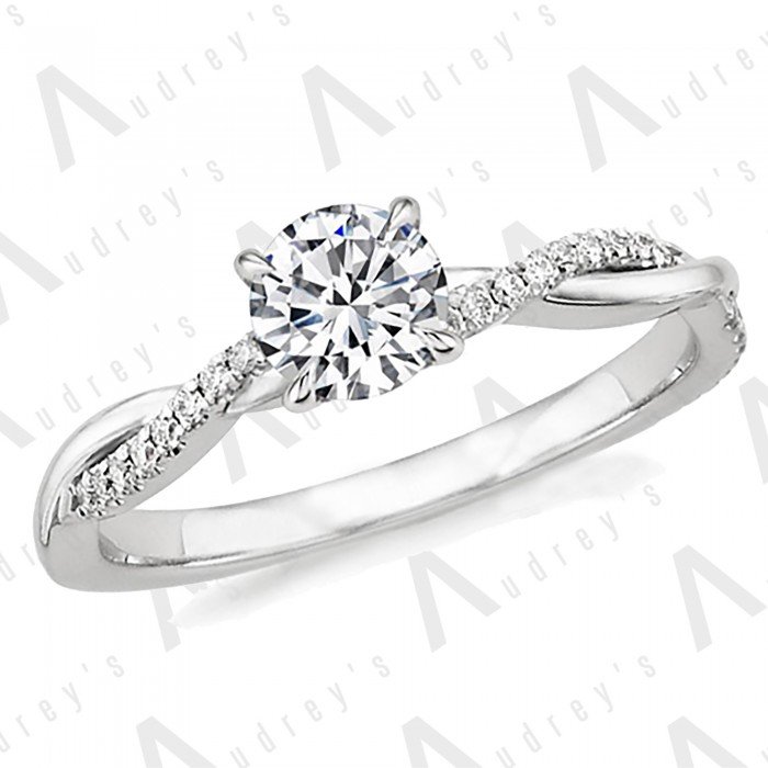 18K ALLURA SOLITAIRE RING