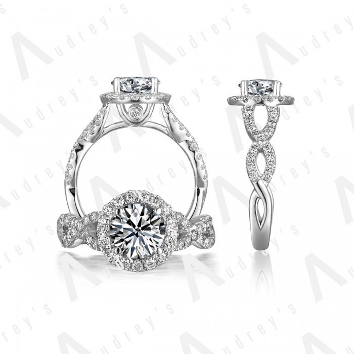 18K DIXIE DIAMOND RING