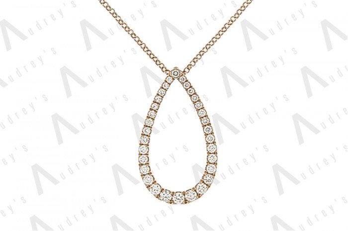18K DIAMOND NECKLACE