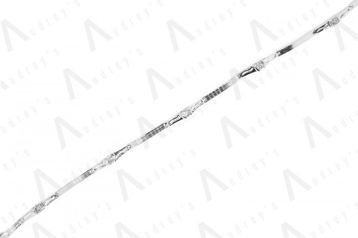 18K WHITE GOLD DIAMOND BRACELET