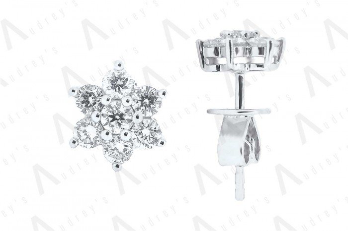 18 KARAT DIAMOND EARRING