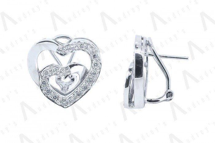 18 KARAT DIAMOND EARRING